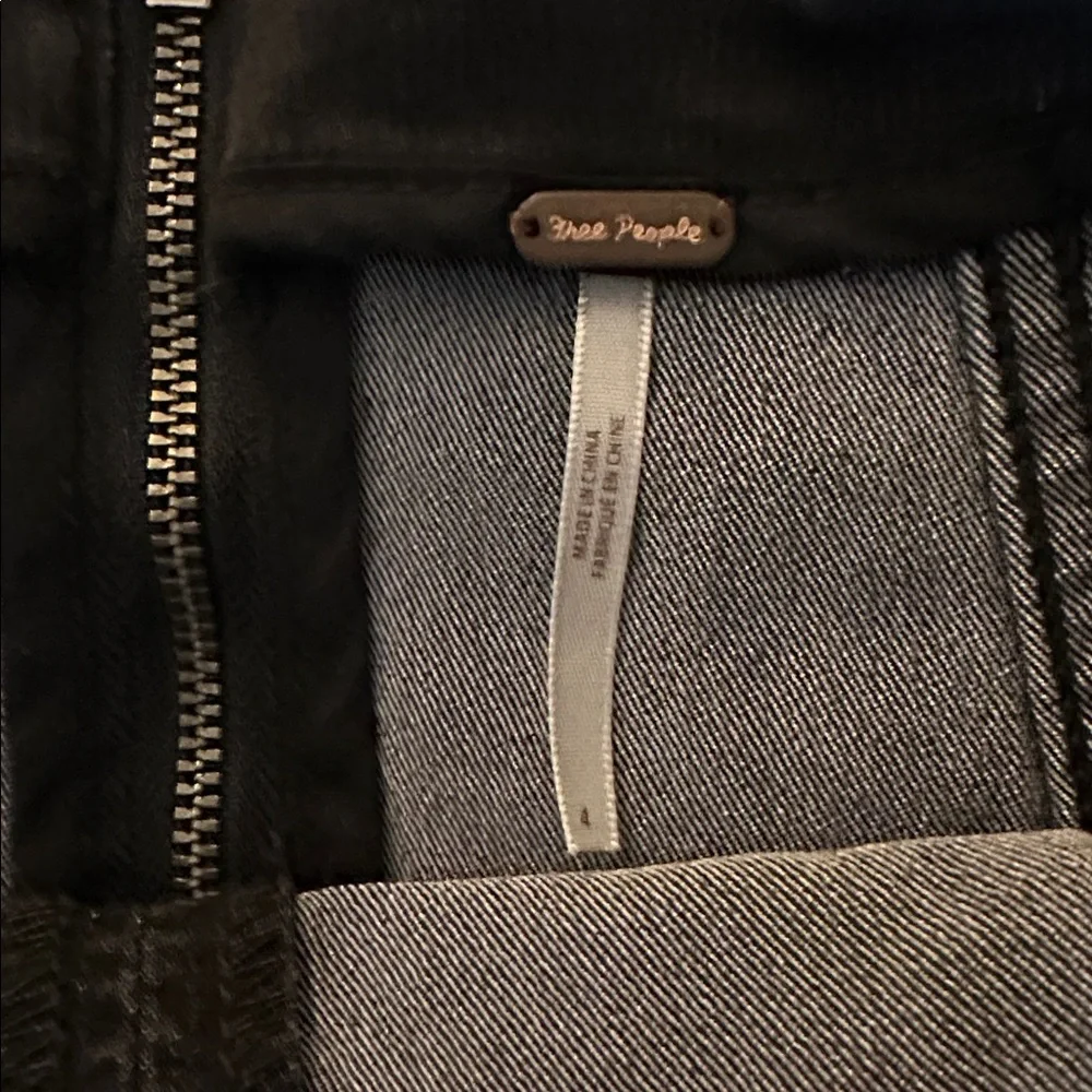 Free People Denim Black Skirt - Picture 3 of 6